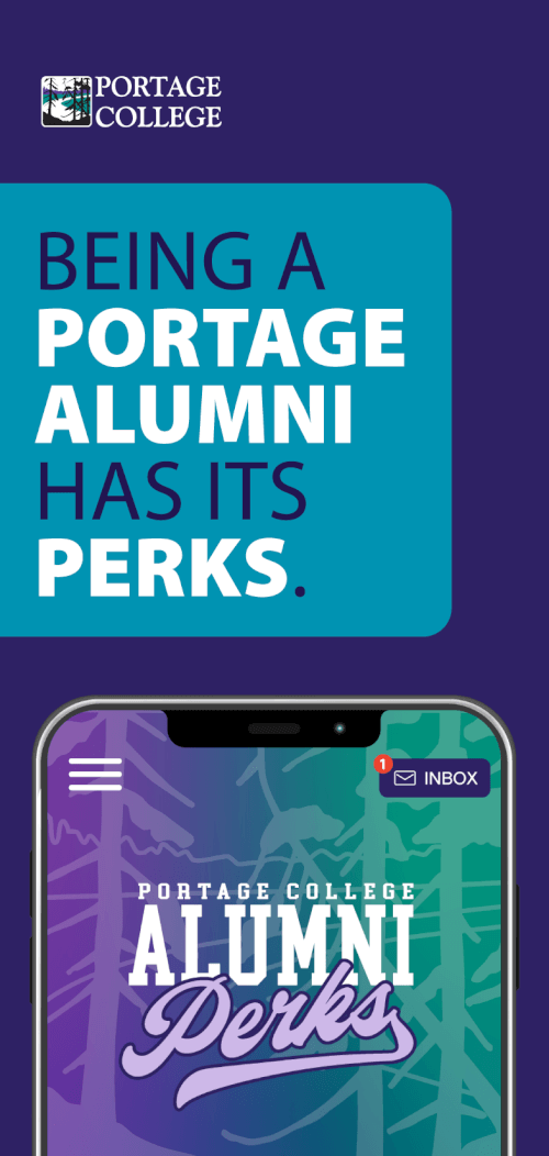 Register your Portage Alumni Perks Account